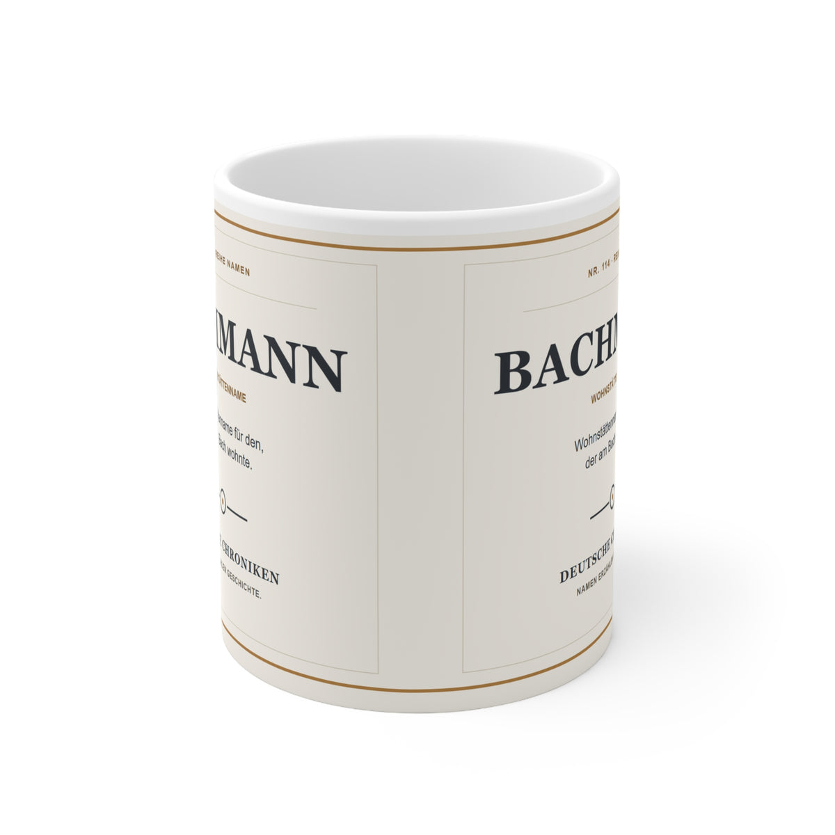 Bachmann – Namenstasse