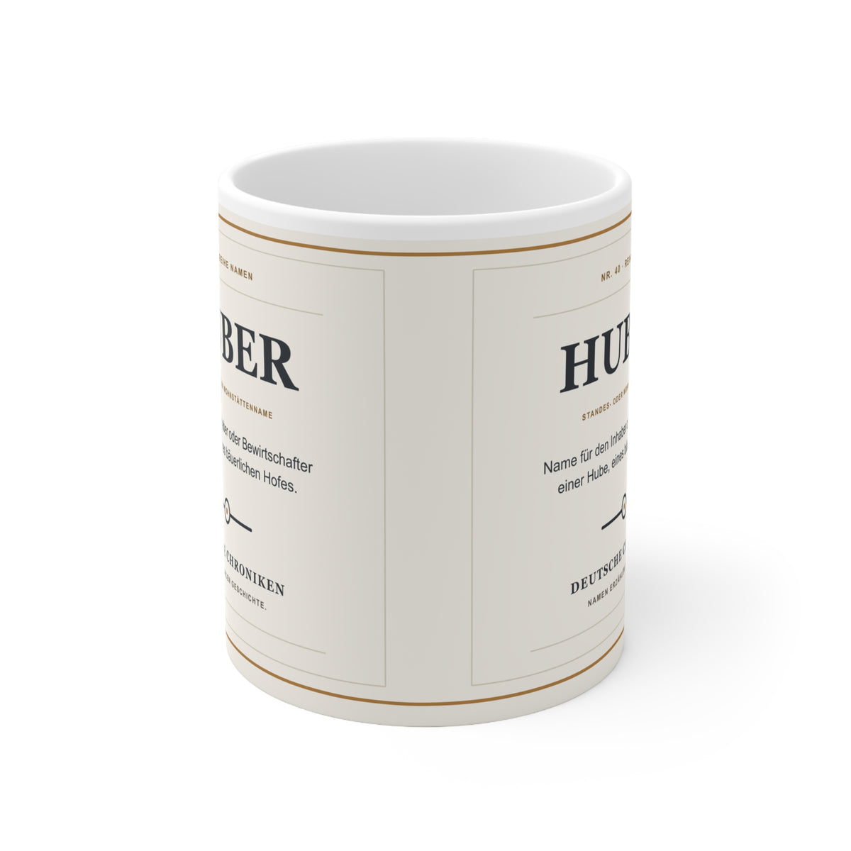 Huber – Namenstasse