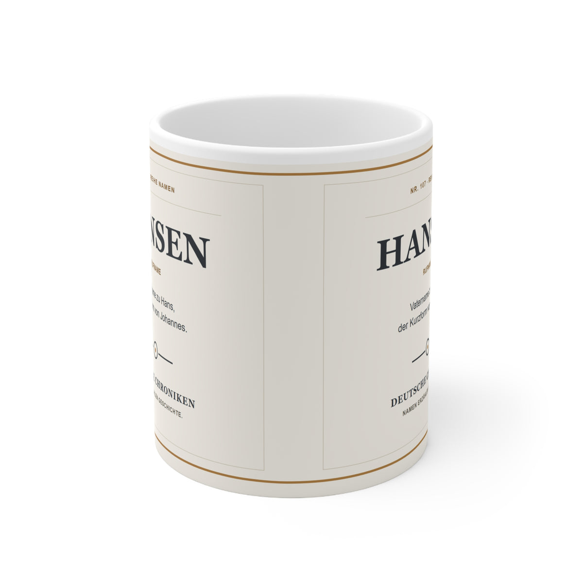 Hansen – Namenstasse