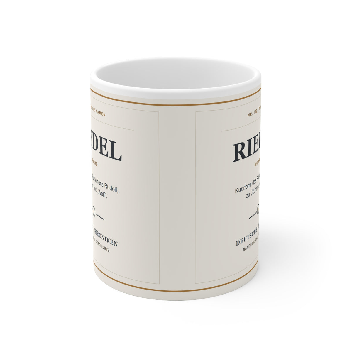 Riedel – Namenstasse