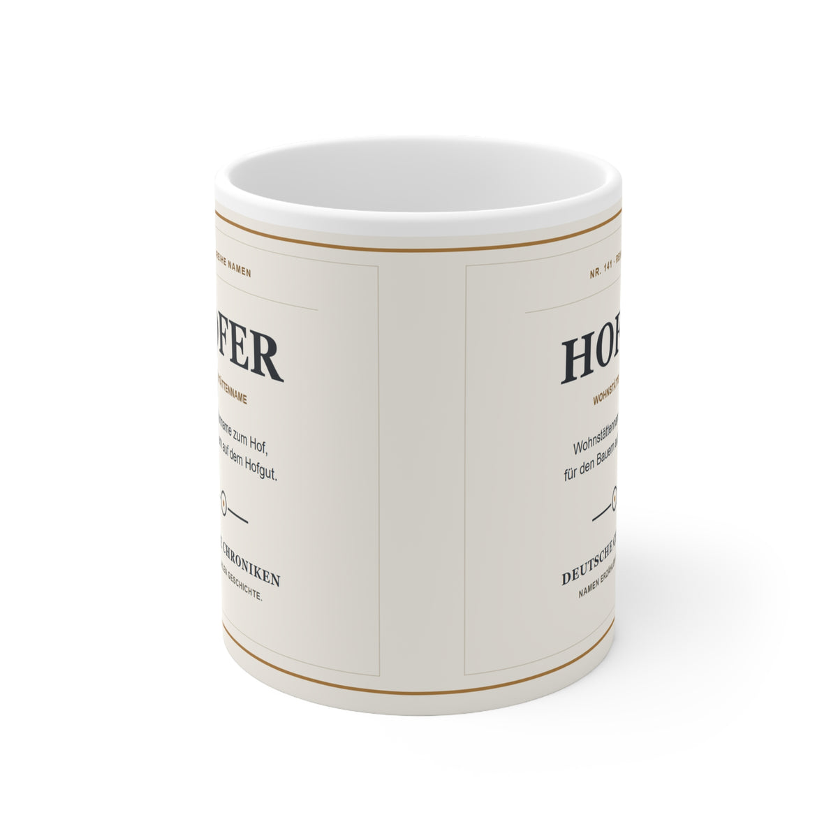 Hofer – Namenstasse