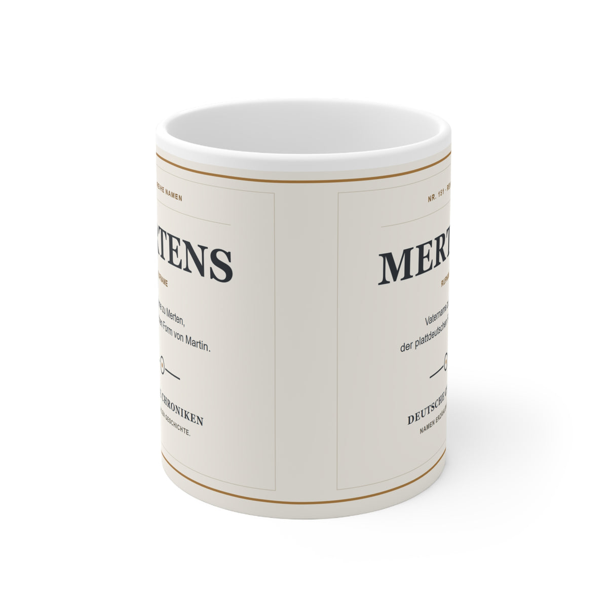 Mertens – Namenstasse