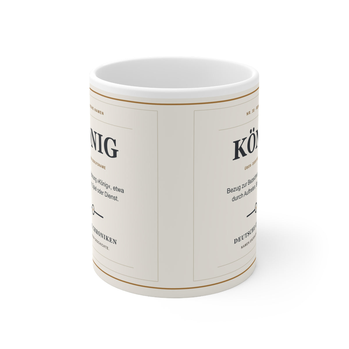 König – Namenstasse