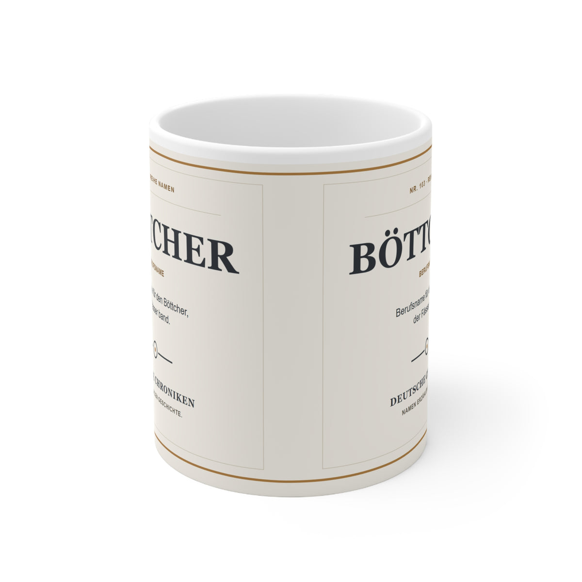 Böttcher – Namenstasse