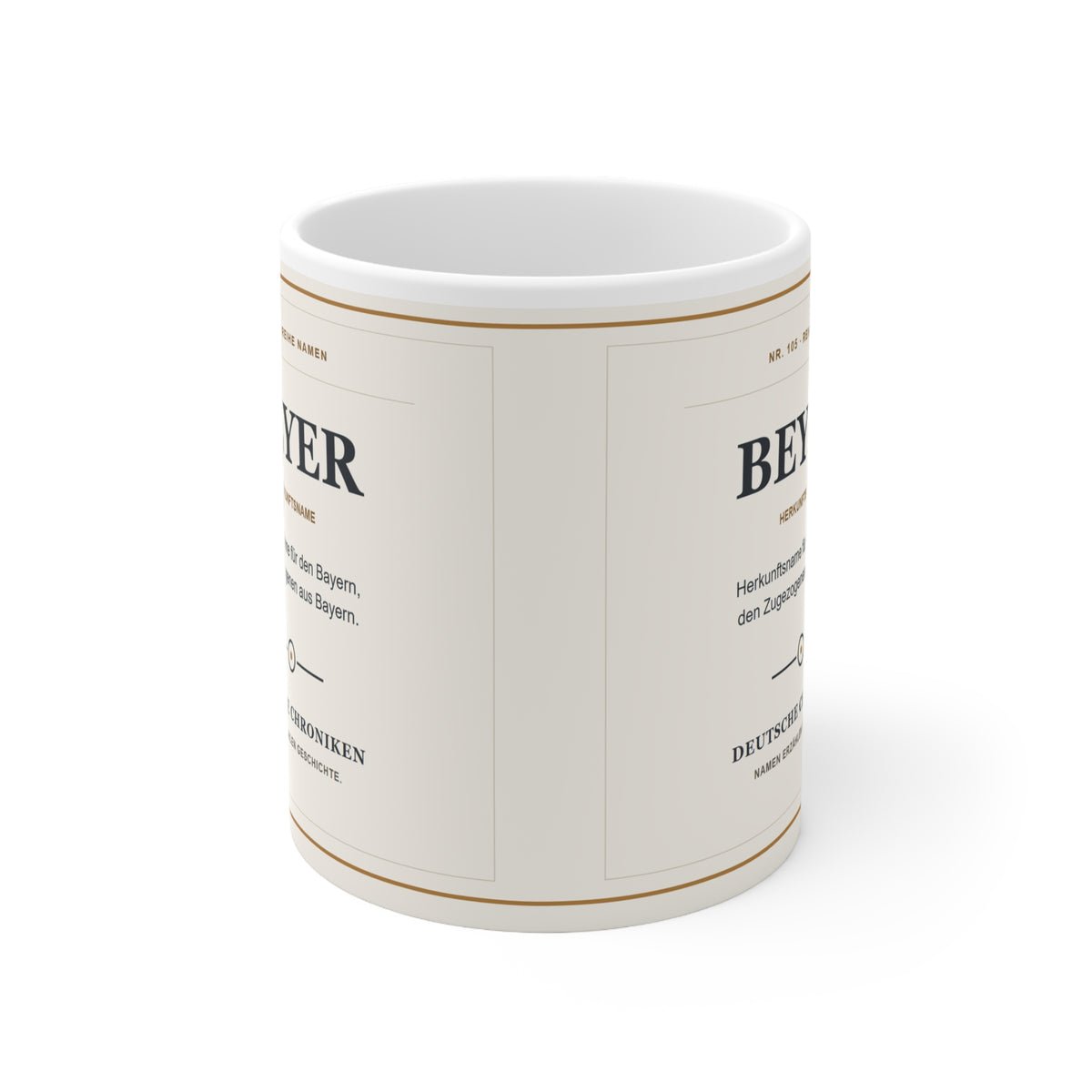 Beyer – Namenstasse