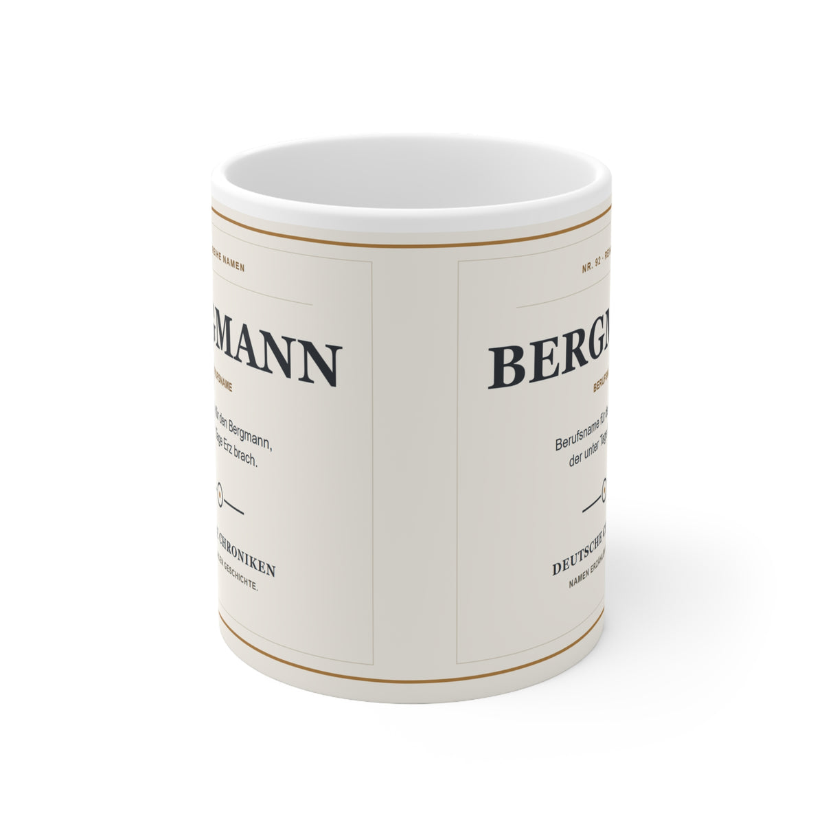 Bergmann – Namenstasse