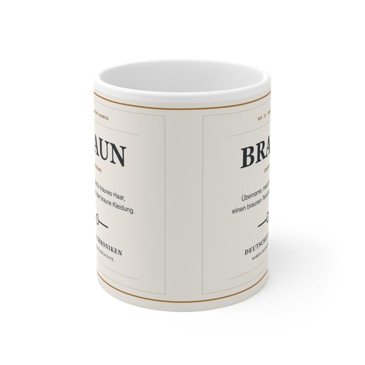 Braun – Namenstasse