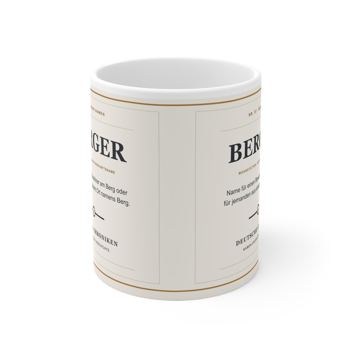 Berger – Namenstasse