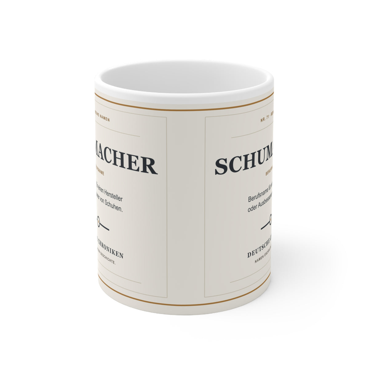 Schumacher – Namenstasse